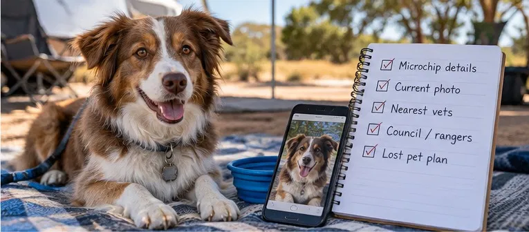 What to Do If Your Pet Goes Missing While Caravanning