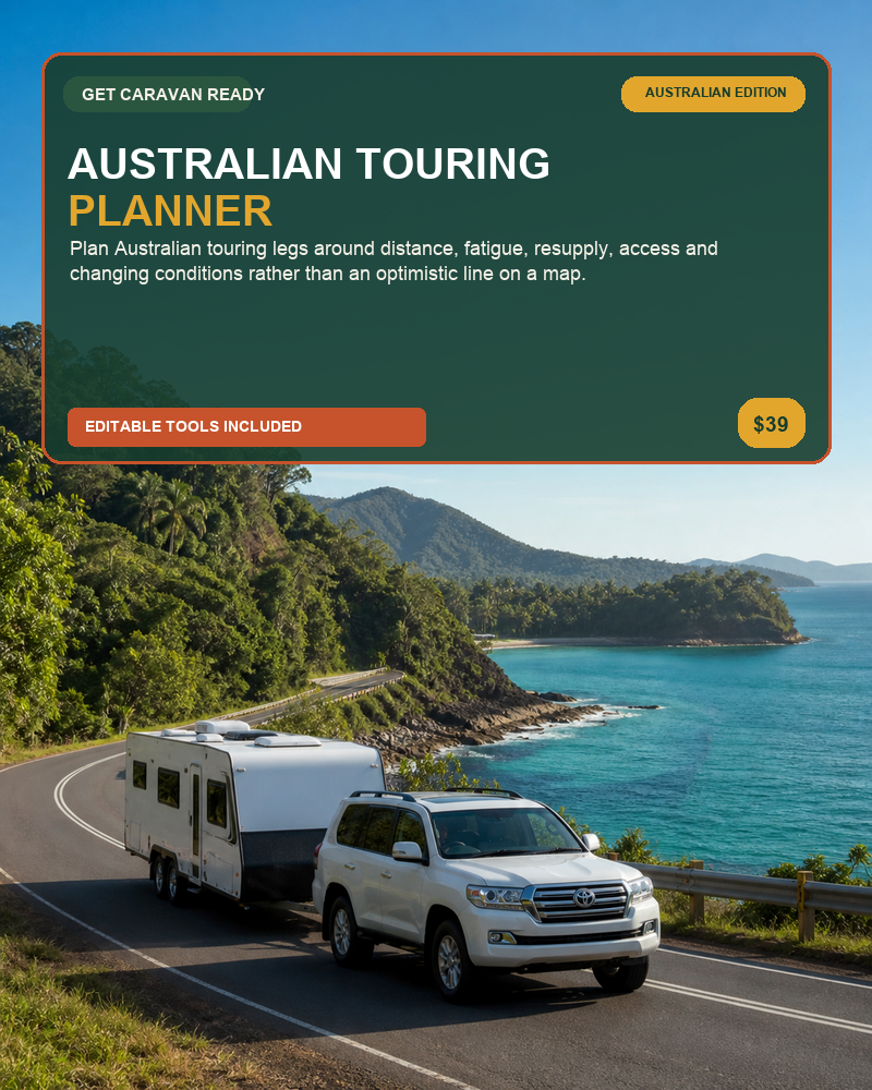 Australian Touring Planner — Australian caravan digital product