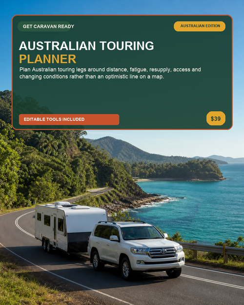 Australian Touring Planner — Australian caravan digital product