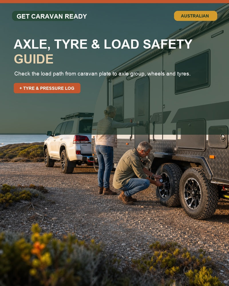 Axle Tyre and Load Safety Guide Australian caravan guide cover