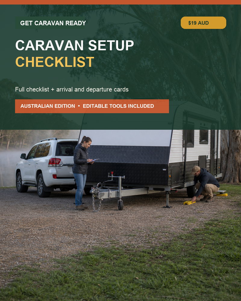 Caravan Setup Checklist — Australian digital guide