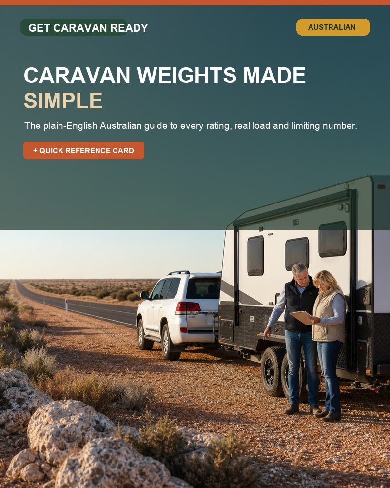 Caravan Weights Made Simple Australian caravan guide cover