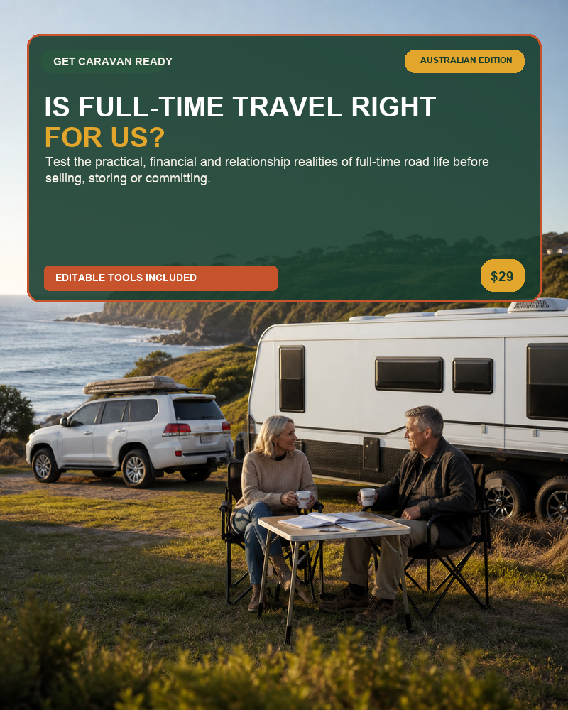 Is Full-Time Travel Right for Us? — Australian caravan digital product
