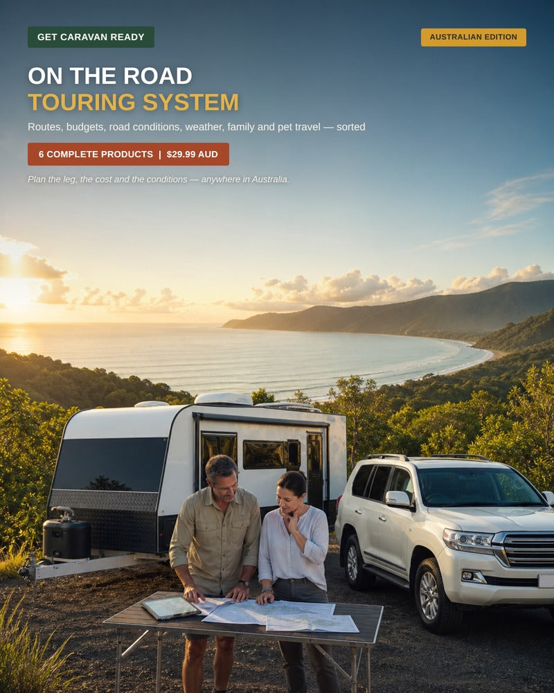 On-the-Road Touring System — Australian caravan digital product