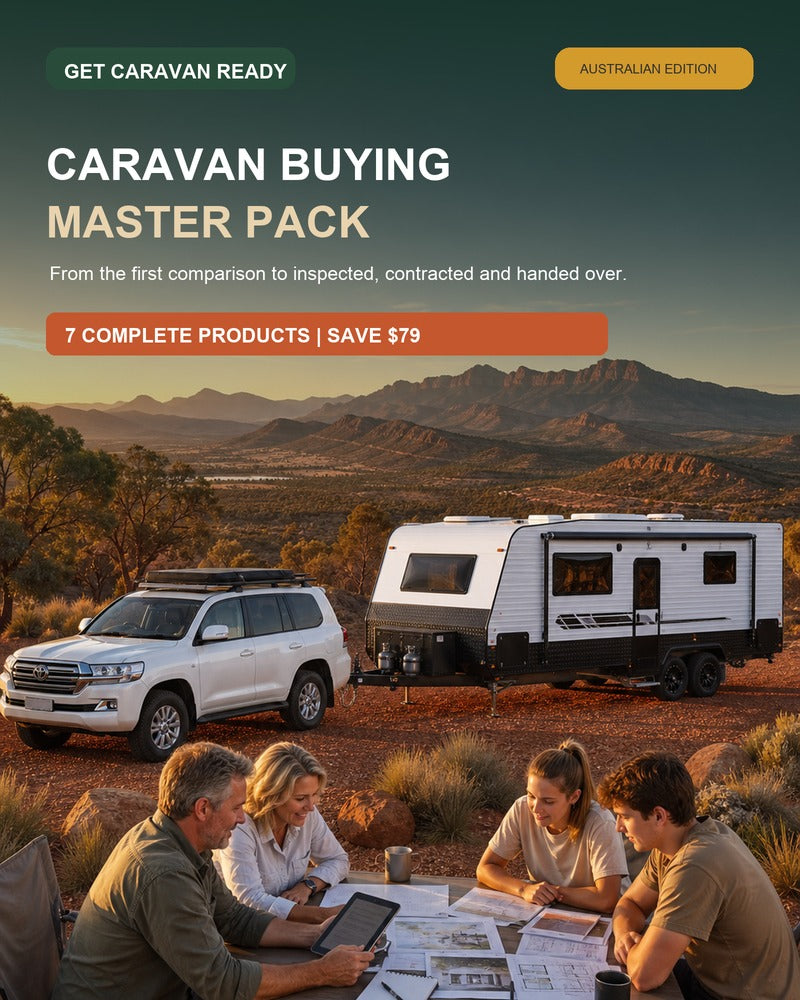 Caravan Buying Master Pack Australian product cover