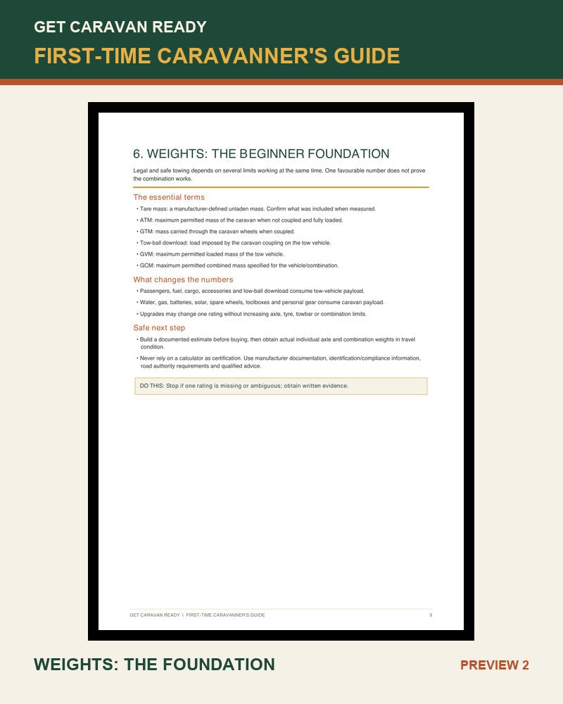 First-Time Caravanner's Guide — real inside preview 2
