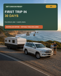 First Trip in 30 Days Australian caravan guide cover